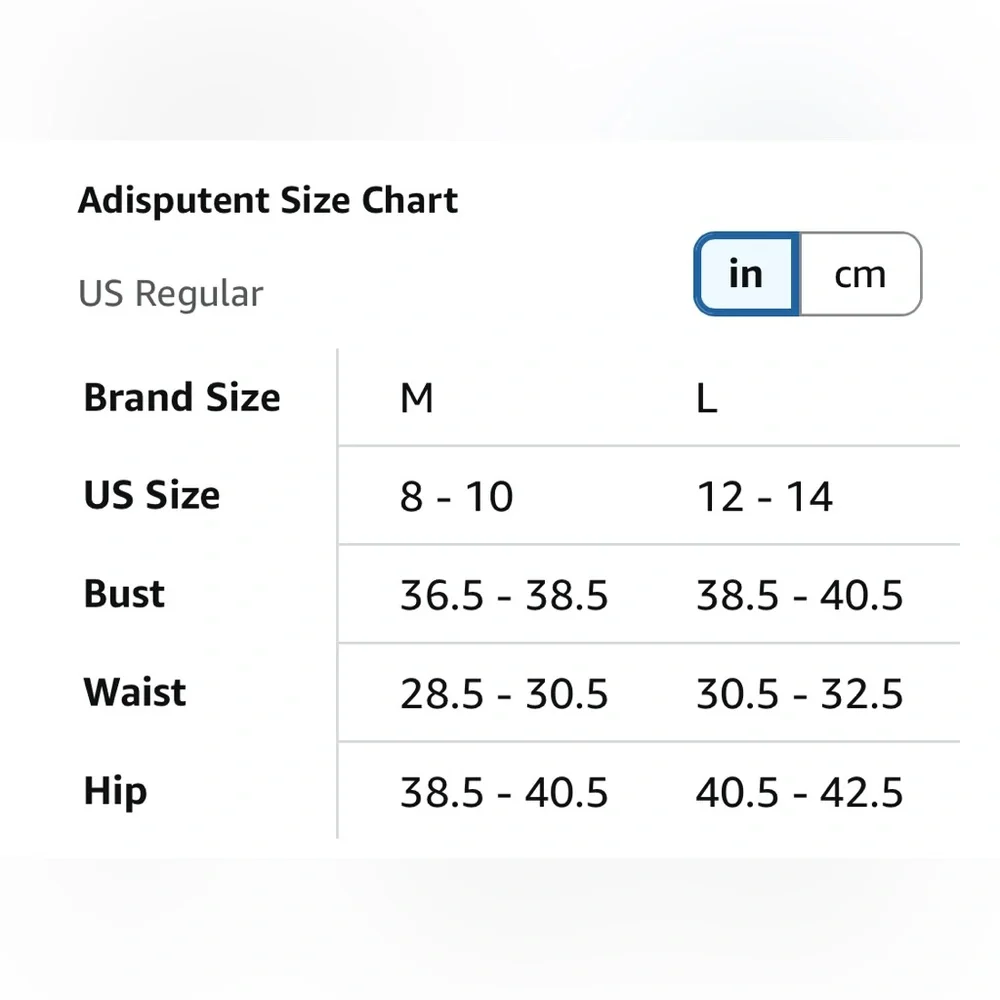 Size Medium Adisputent Bikini Two Piece Swimsuit High Waisted‎ Bandeau Top